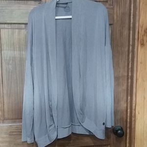 Life is Good Gray open front cardigan size xl